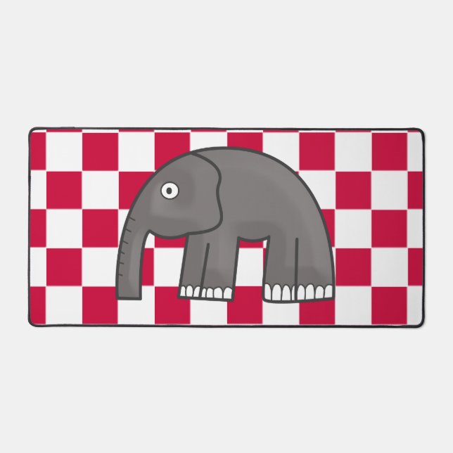 elephant desk mat (Front)