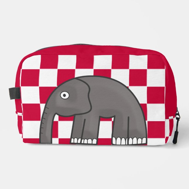 elephant dopp kit (Front)