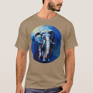 Elephant Dream Animal Painting T-Shirt