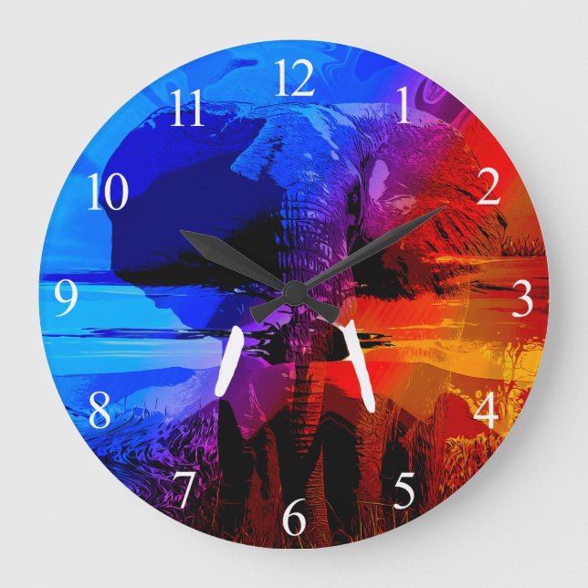 Elephant Dream  Large Clock (Front)