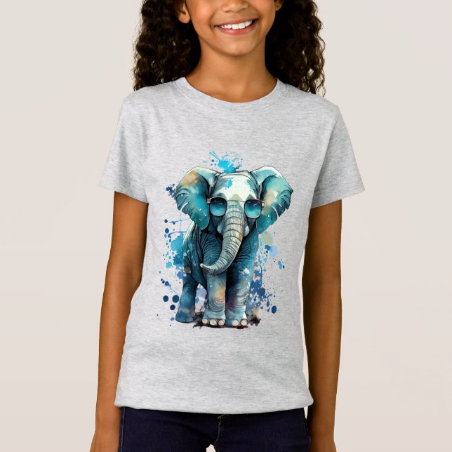Elephant Elegance T-Shirt (Front)