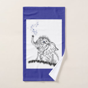 Elephant Energy Hand Towel