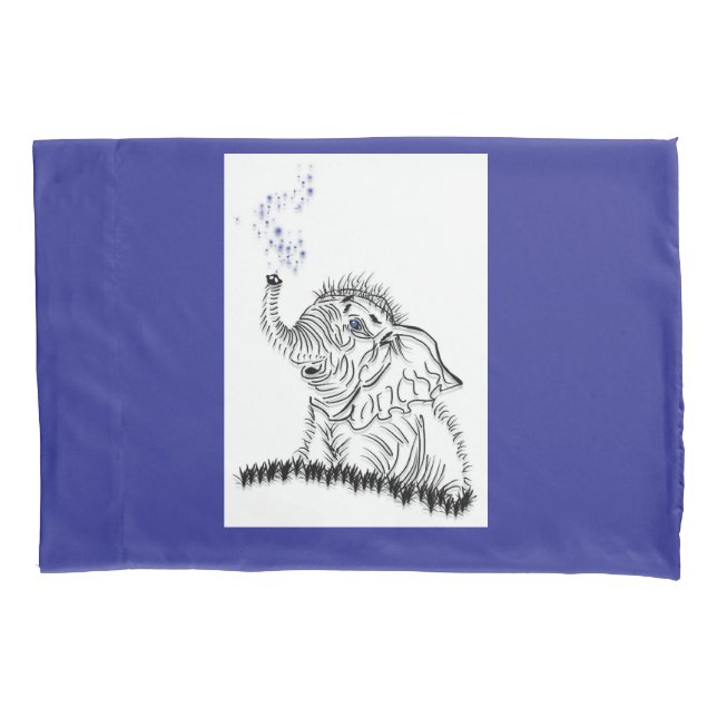Elephant Energy Pillowcase (Front)