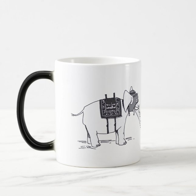 Elephant Escalator mug (Left)
