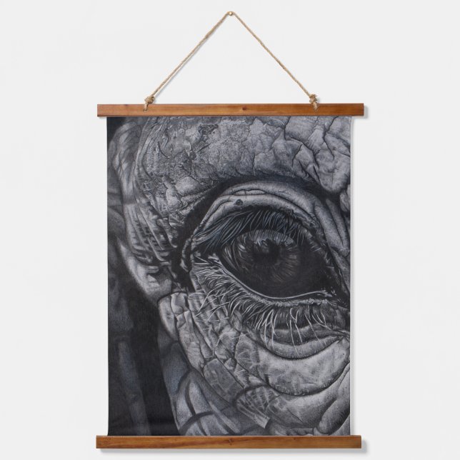 Elephant eye wall decor tapestries (Front)