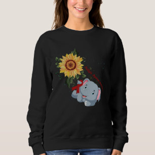 Elephant Faith Hope Fight Love Multiple Myeloma Aw Sweatshirt