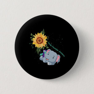 Elephant Faith Hope Fight Love Suicide Prevention 6 Cm Round Badge