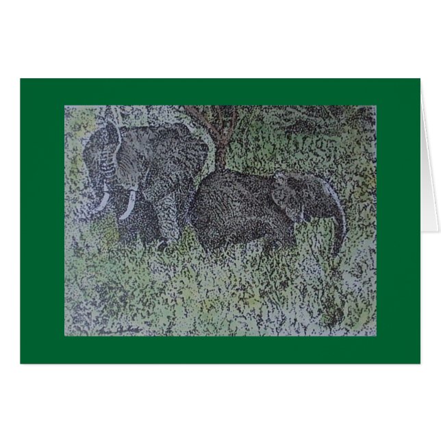 elephant family (Front Horizontal)