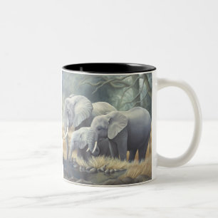 "Elephant Family" Mug