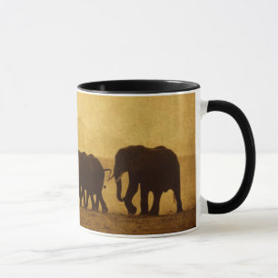 Elephant Family Mug