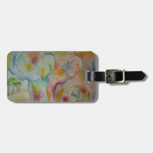 Elephant Family Tags for Luggage