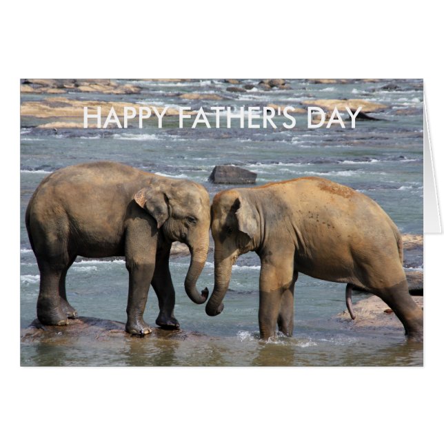 Elephant Father's Day (Front Horizontal)