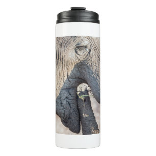 Elephant feeding thermal tumbler