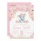 Elephant Floral Baby Shower Invitation Girl