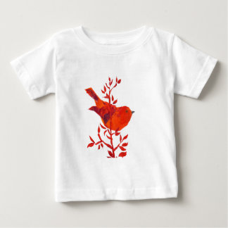 Elephant Floral Safari Jungle Baby T-Shirt