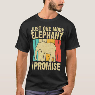 Elephant For Men Women Indian Elephant Mammoth Vin T-Shirt