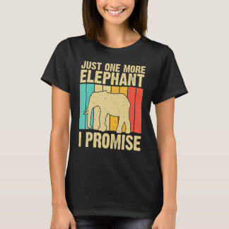 Elephant For Men Women Indian Elephant Mammoth Vin T-Shirt