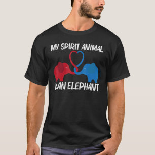 Elephant For Men Women Wild Park Animal  3 T-Shirt
