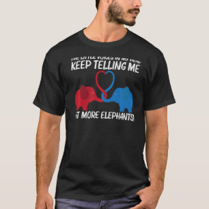 Elephant For Men Women Wild Park Animal 5 T-Shirt