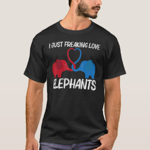 Elephant For Men Women Wild Park Animal  6 T-Shirt