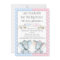 Elephant Gender Reveal Baby Shower Invitations