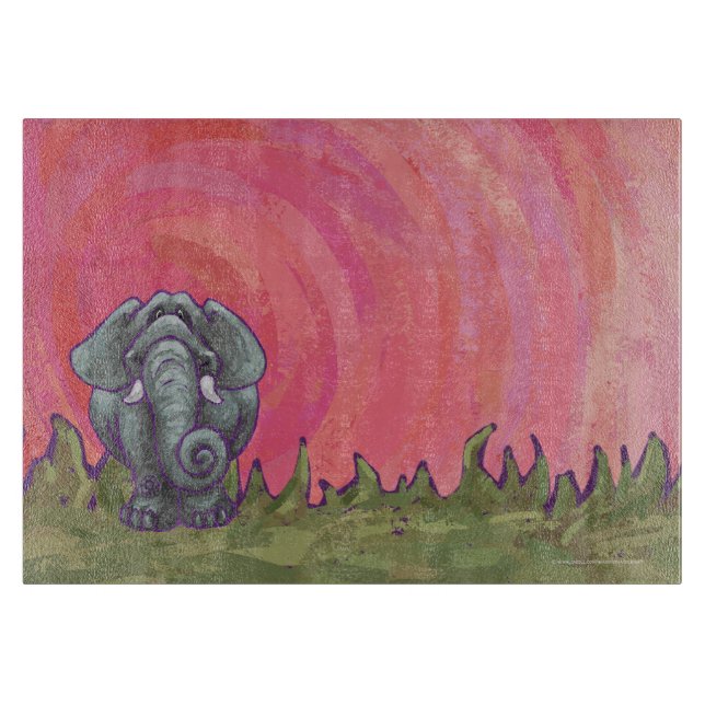 Elephant Gifts & Accessories Cutting Board (Front)