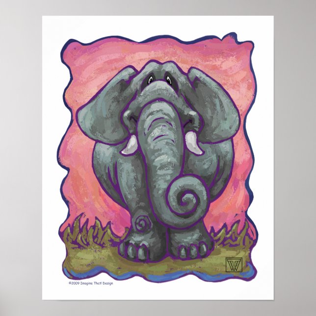 Elephant Gifts & Accessories Poster (Front)