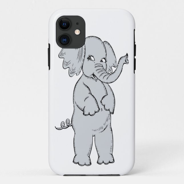 ELEPHANT GIRL Case-Mate iPhone CASE (Back)