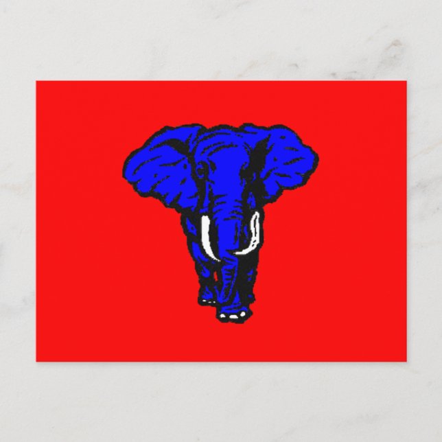ELEPHANT GOP Postcard (Front)