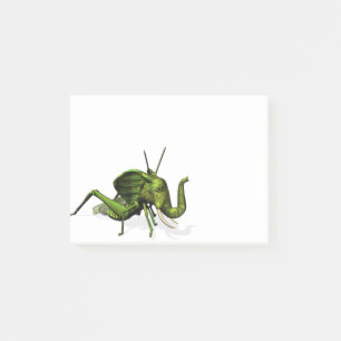 Elephant Grasshopper Crossbreed Post-it Notes
