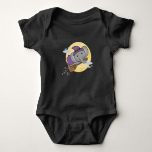 Elephant Halloween Witch Kids Witches Costume Baby Bodysuit