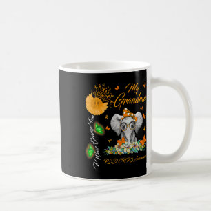 Elephant I Wear Orange For My Grandma Rsd Crps Awa Coffee Mug