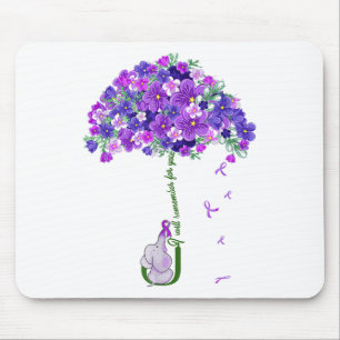Elephant I Will Remember For You Sunflower Heimer Mouse Pad