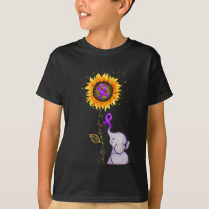 Elephant I Will Remember For You Sunflower Heimerh T-Shirt