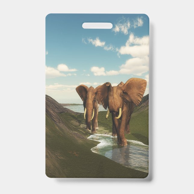 Elephant ID Badge (Front)