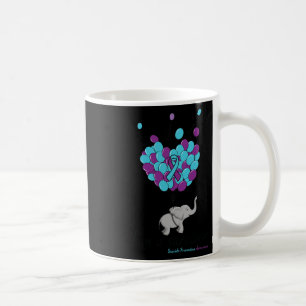 Elephant I'm A Survivor Heart Suicide Prevention A Coffee Mug