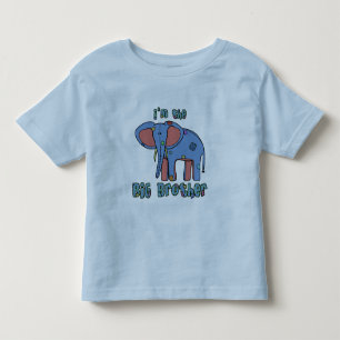 Elephant I'm the Big Brother Toddler T-Shirt