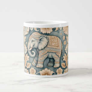 Elephant in Batik Bloom Speciality Mug