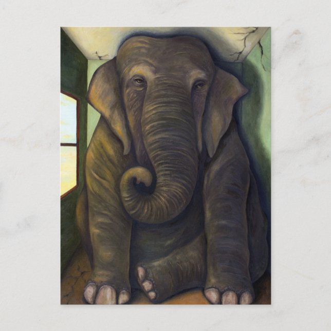 Elephant In The Room Postcard (Front)