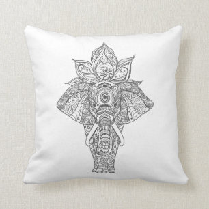 Elephant Inspired Cushion