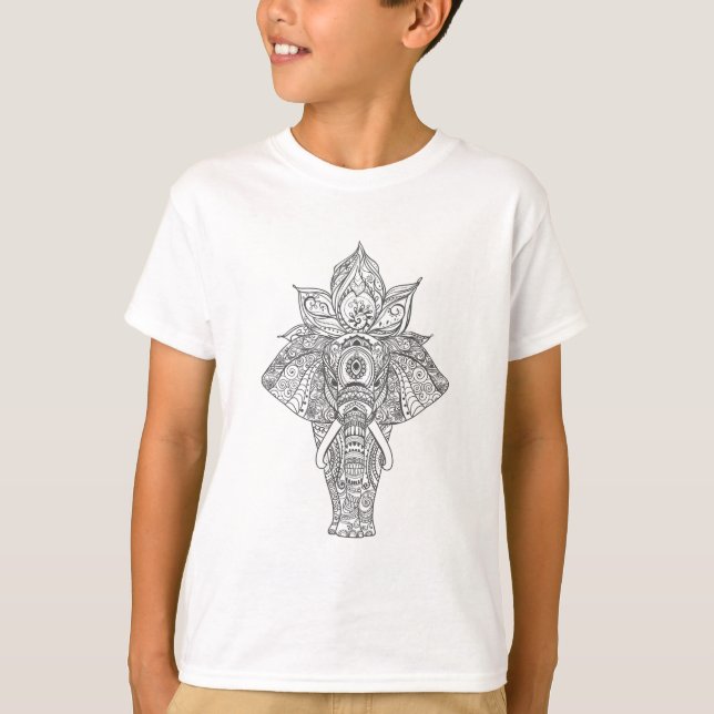 Elephant Inspired T-Shirt (Front)