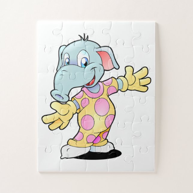 Elephant Jigsaw Puzzle (Vertical)