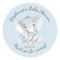 Elephant Jungle Animals Baby Shower Favour Sticker