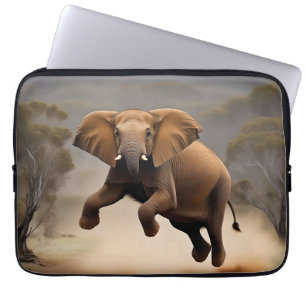 Elephant Kangaroo Hop, Laptop Sleeve