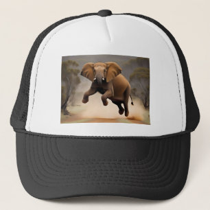 Elephant Kangaroo Hop,  Trucker Hat