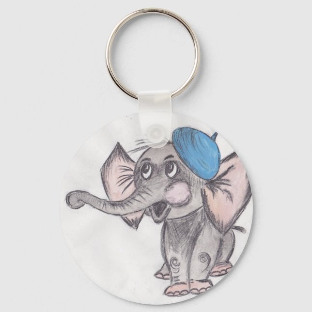 Elephant Key Ring (Front)