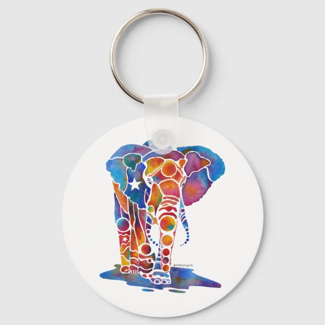Elephant Key Ring (Front)