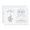 Elephant Little Peanut Baby Shower Invitation