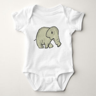 Elephant Love Baby Bodysuit