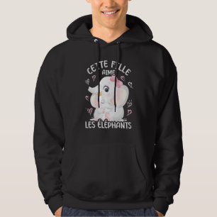Elephant Love Mum Elephant And Baby Youth Hoodie